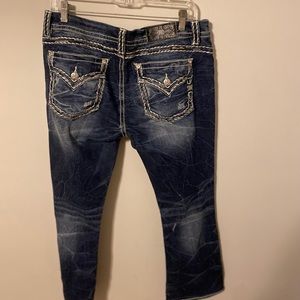 Miss Me Signature Boot Jeans Size 34- never worn!